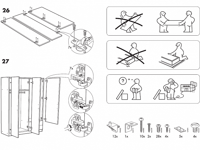 Сборка мебели IKEA